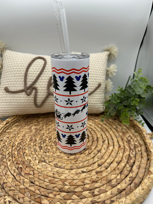 Christmas Buffalo football 20 oz Tumbler
