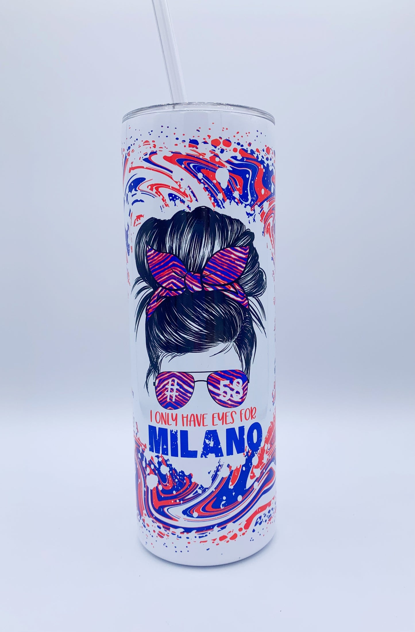 I Only Have Eyes for Milano Buffalo 20 oz Tumbler