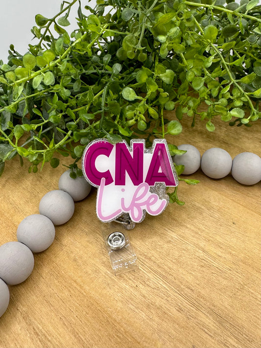 CNA life retractable badge reel