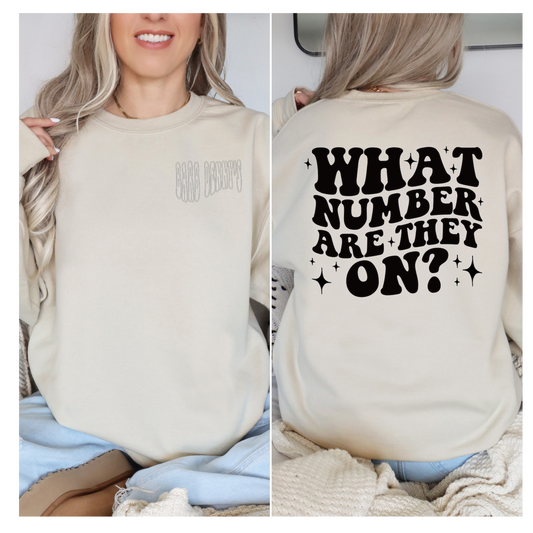 Barb Denny's what number are they on Shirt