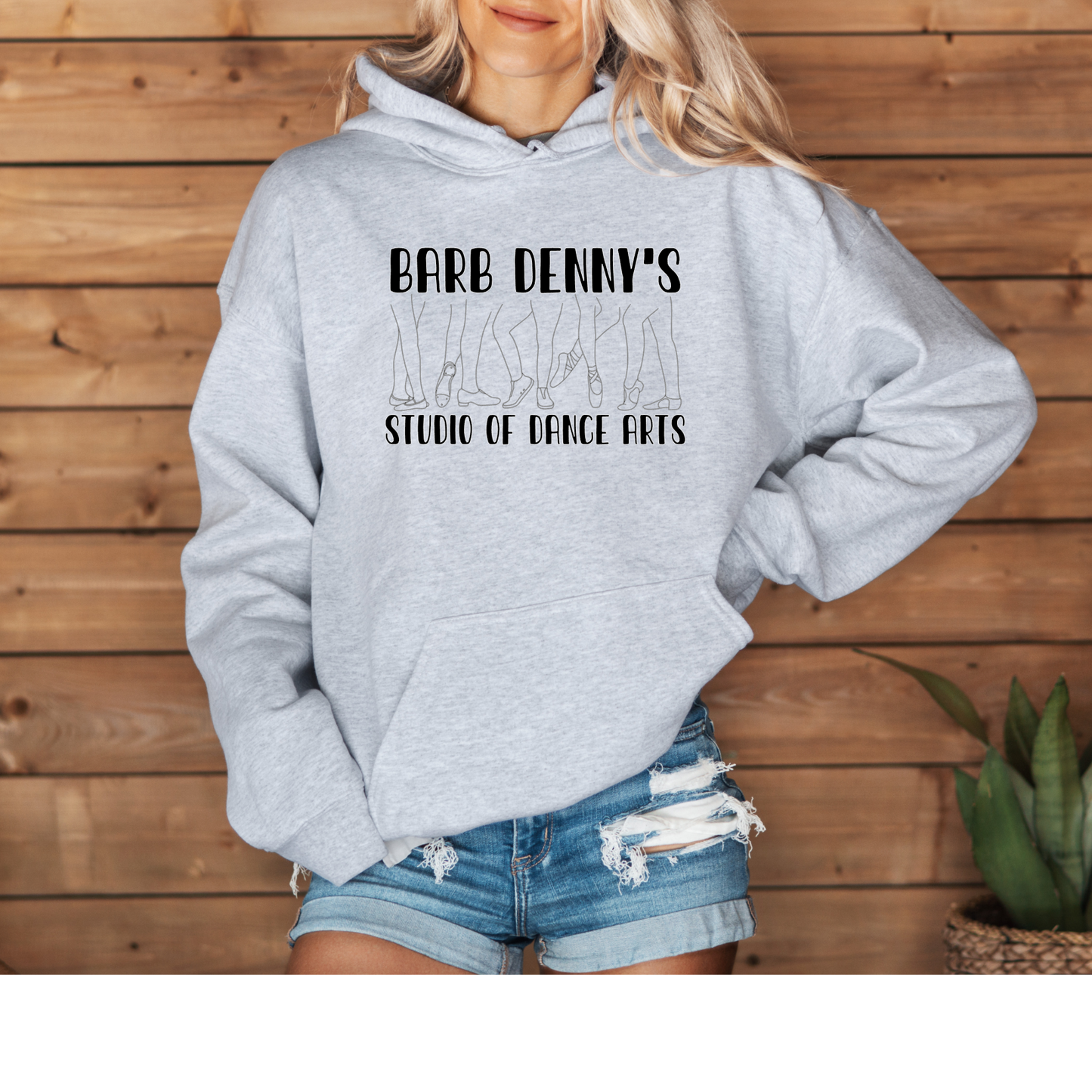 Barb Denny's graphic shirt