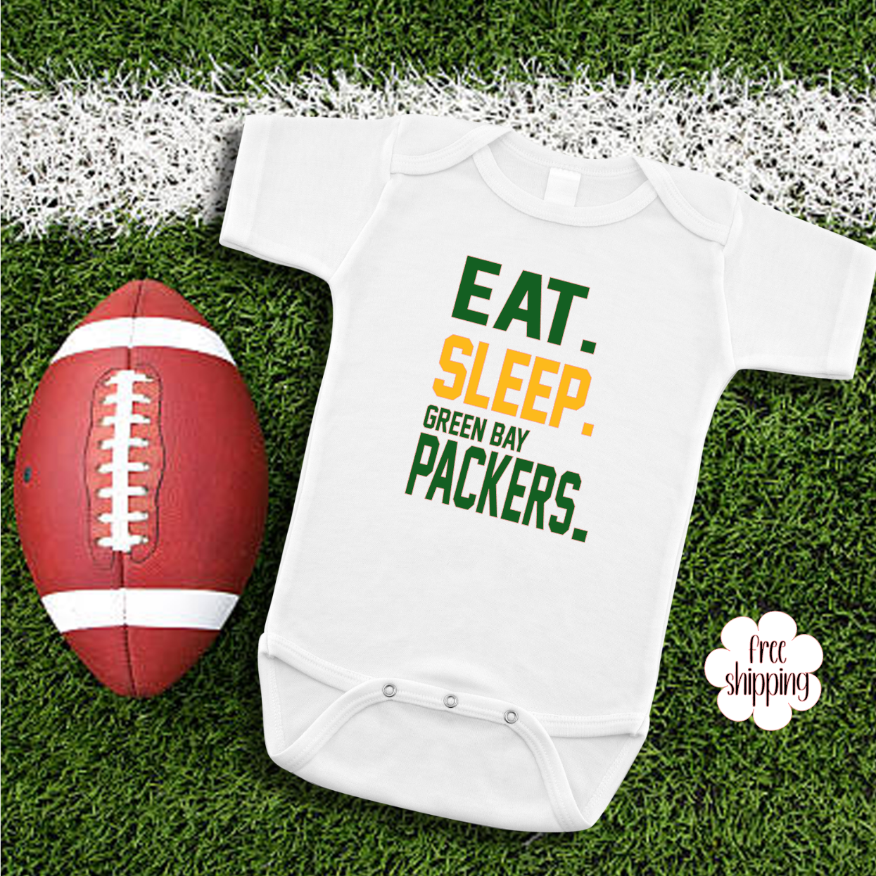 Packers Baby NFL Green Bay Packers Bodysuit