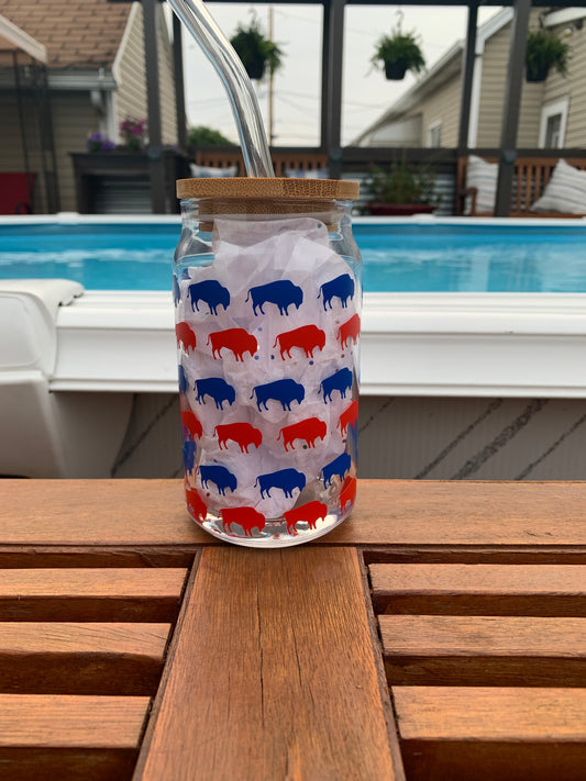 Buffalo 16 oz Glass can