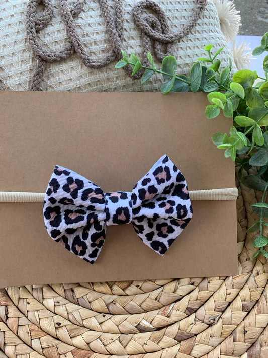 Cheetah Print Baby Headband