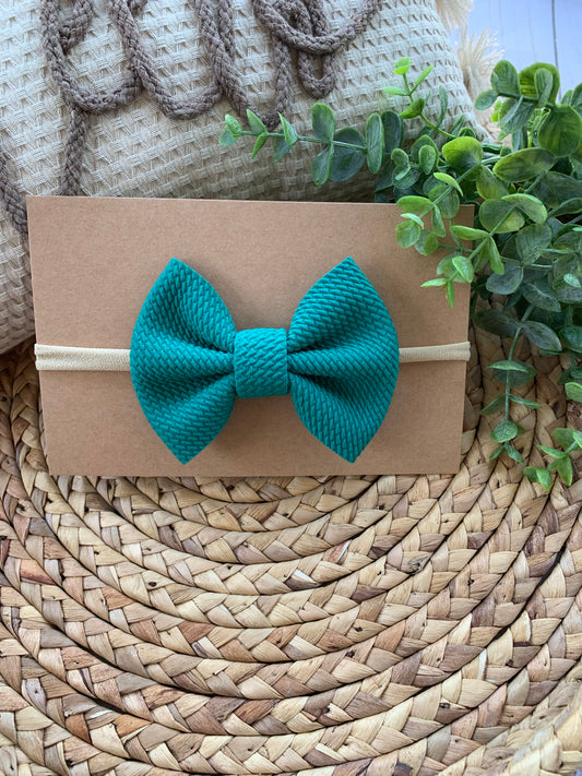 Green Baby Headband