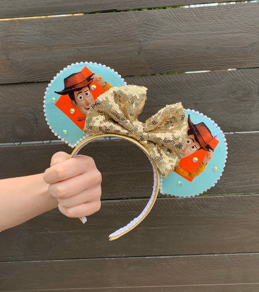 There's a Snake in my Boot inspired mouse ears