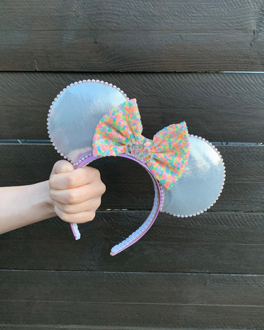 Princess inspired Mouse ears with crown