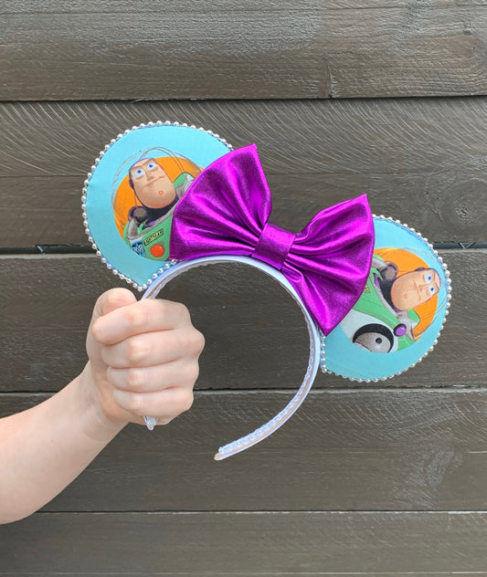 This is an Intergalactic Emergency inspired mouse ears