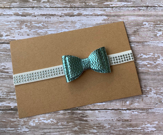 Baby bow headband, you choose bow color