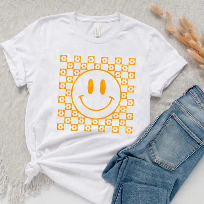Happy Flowers adult unisex shirt