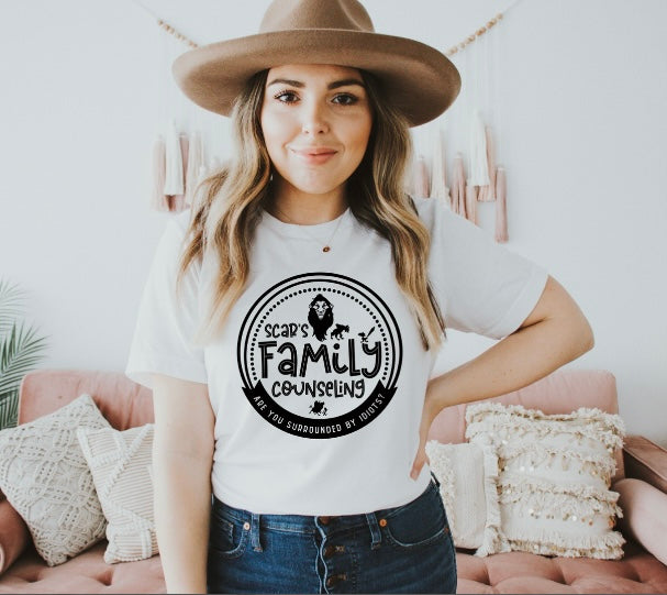 Scars Family Counseling adult unisex shirt