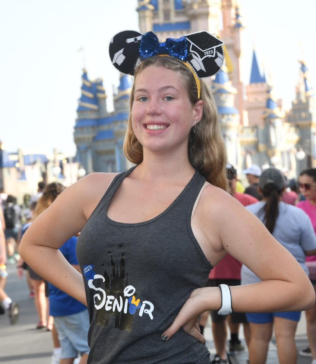 Graduation inspired mouse ears