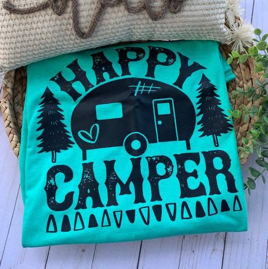 Happy Camper adult unisex shirt