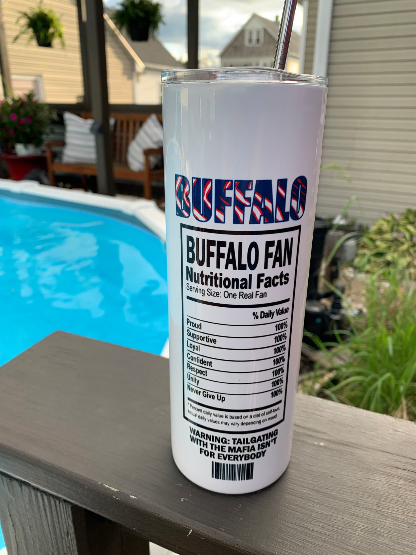 Buffalo Claw 20 oz Tumbler