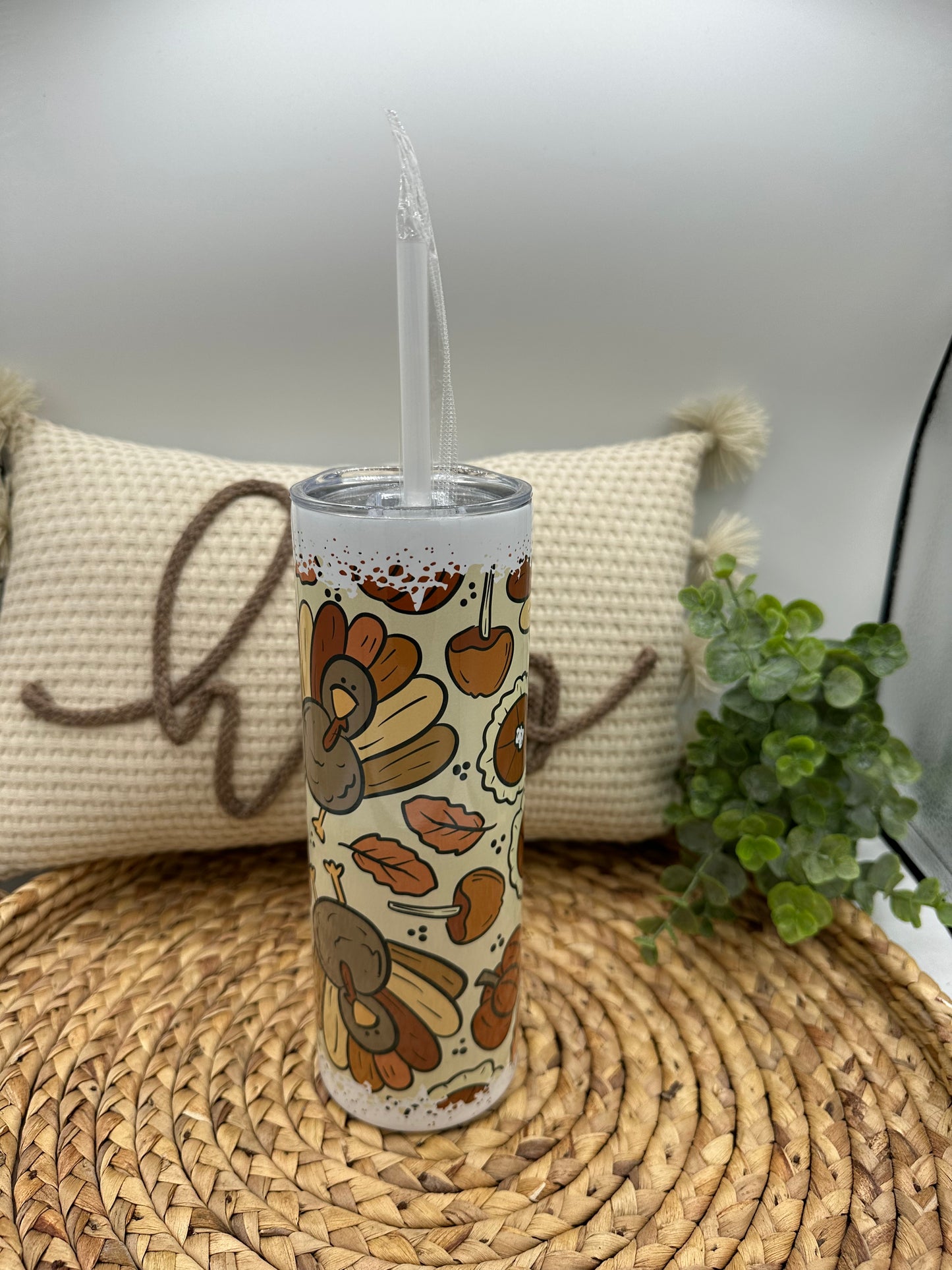 Thanksgiving Turkeys 20 oz Tumbler