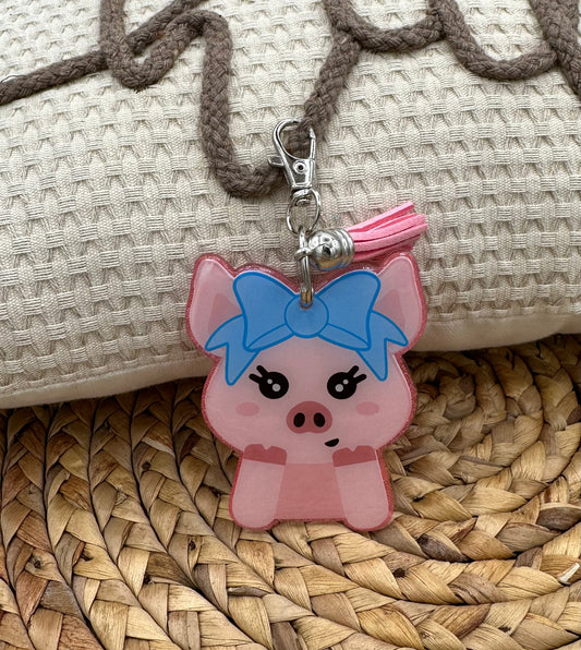 Pig acrylic Keychain