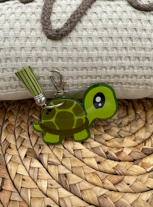 Turtle acrylic Keychain