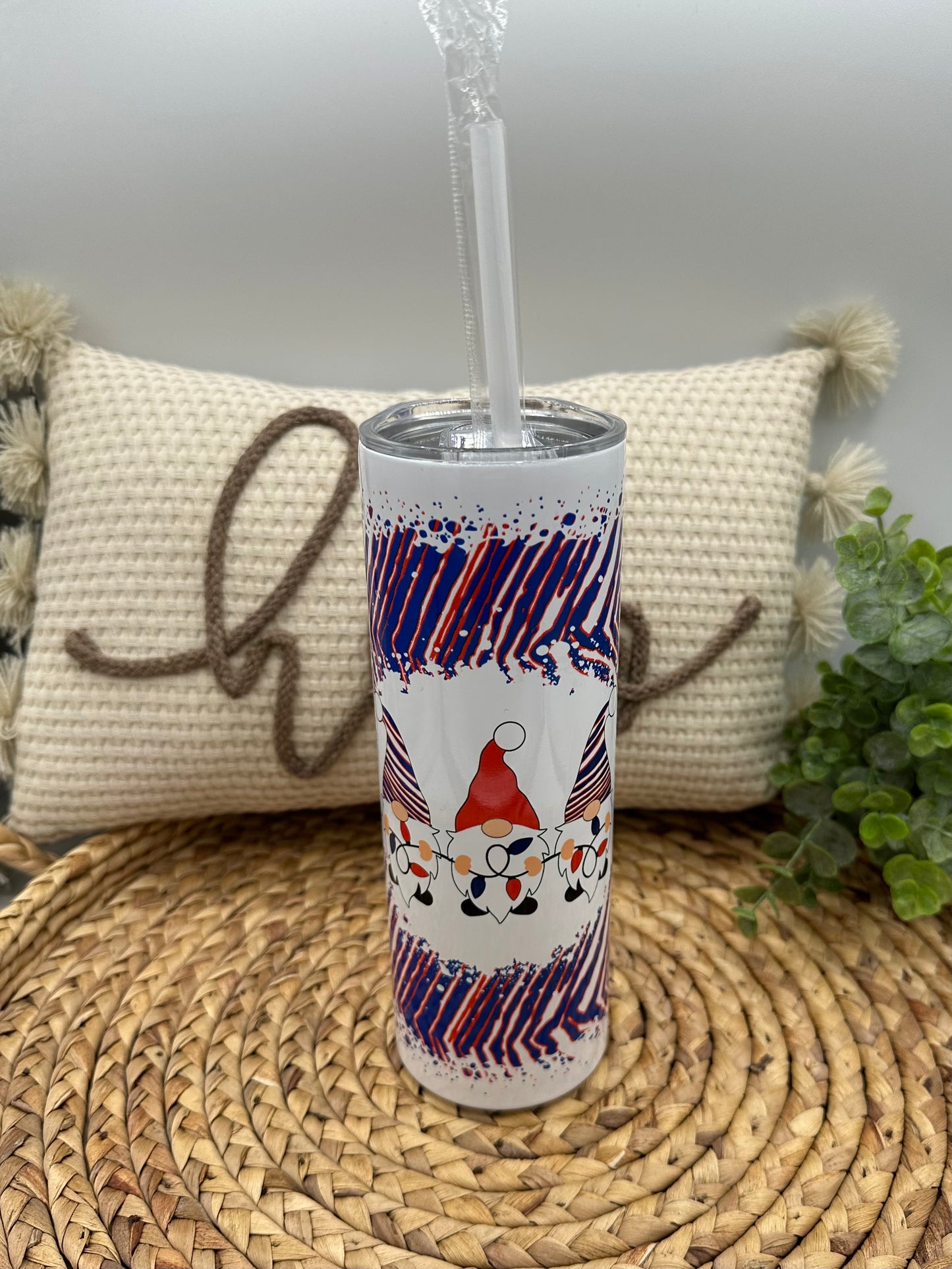 Christmas buffalo gnomes 20 oz Tumbler