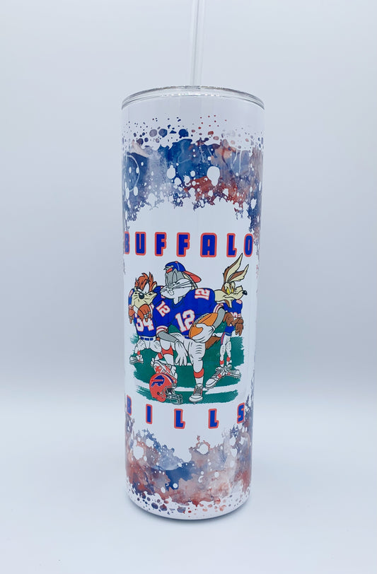 Buffalo cartoon 20 oz Tumbler