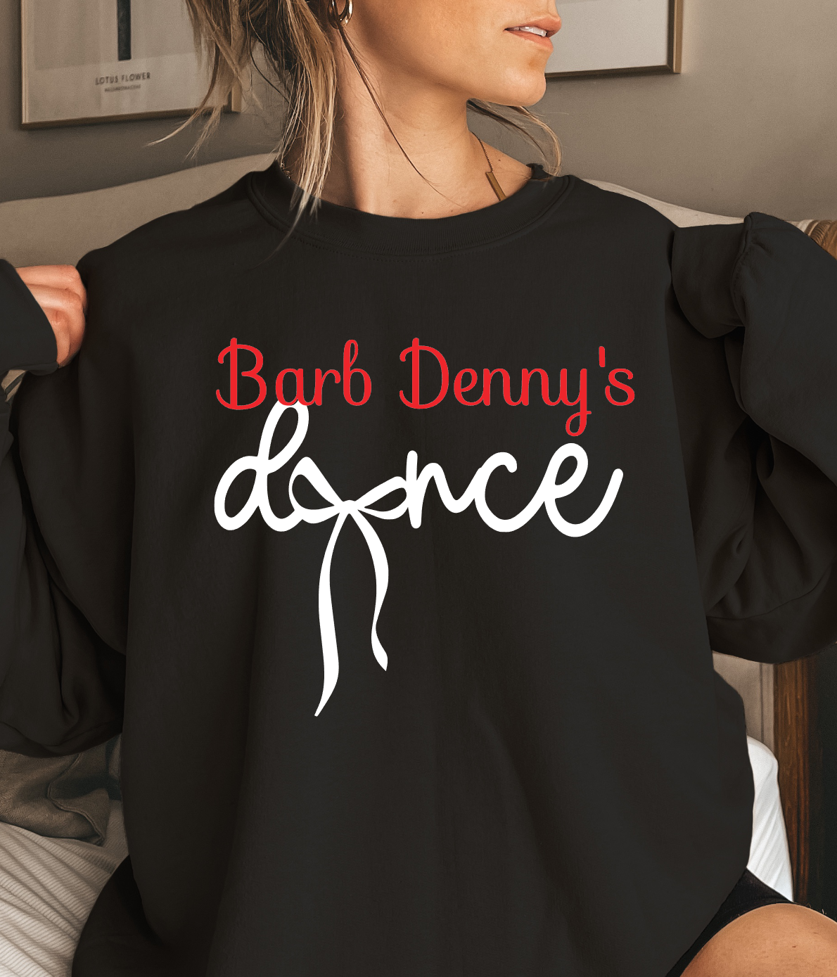 Barb Denny's Bow shirt