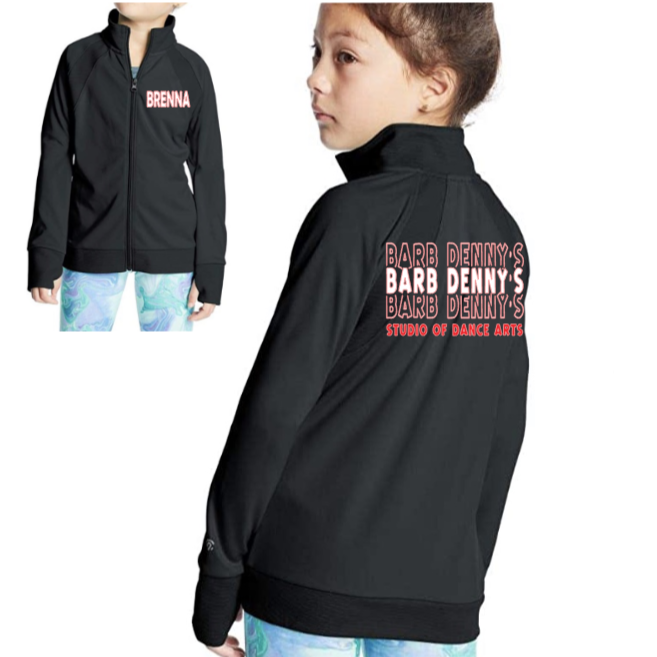 Barb Denny's Studio of Dance Arts Track Jacket