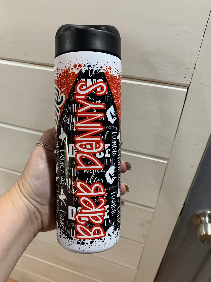 Barb Denny's Custom name water bottle