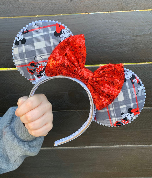 I'll Always be with You inspired ears with plaid