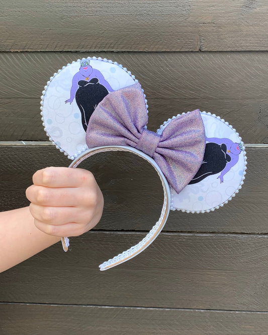 Poor Unfortunate Soul inspired Mouse ears