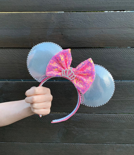 I Love Pink inspired Mouse Ears