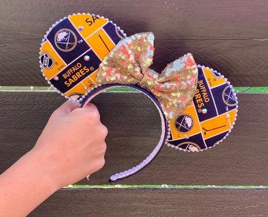 Buffalo Hockey inspired Mouse ears