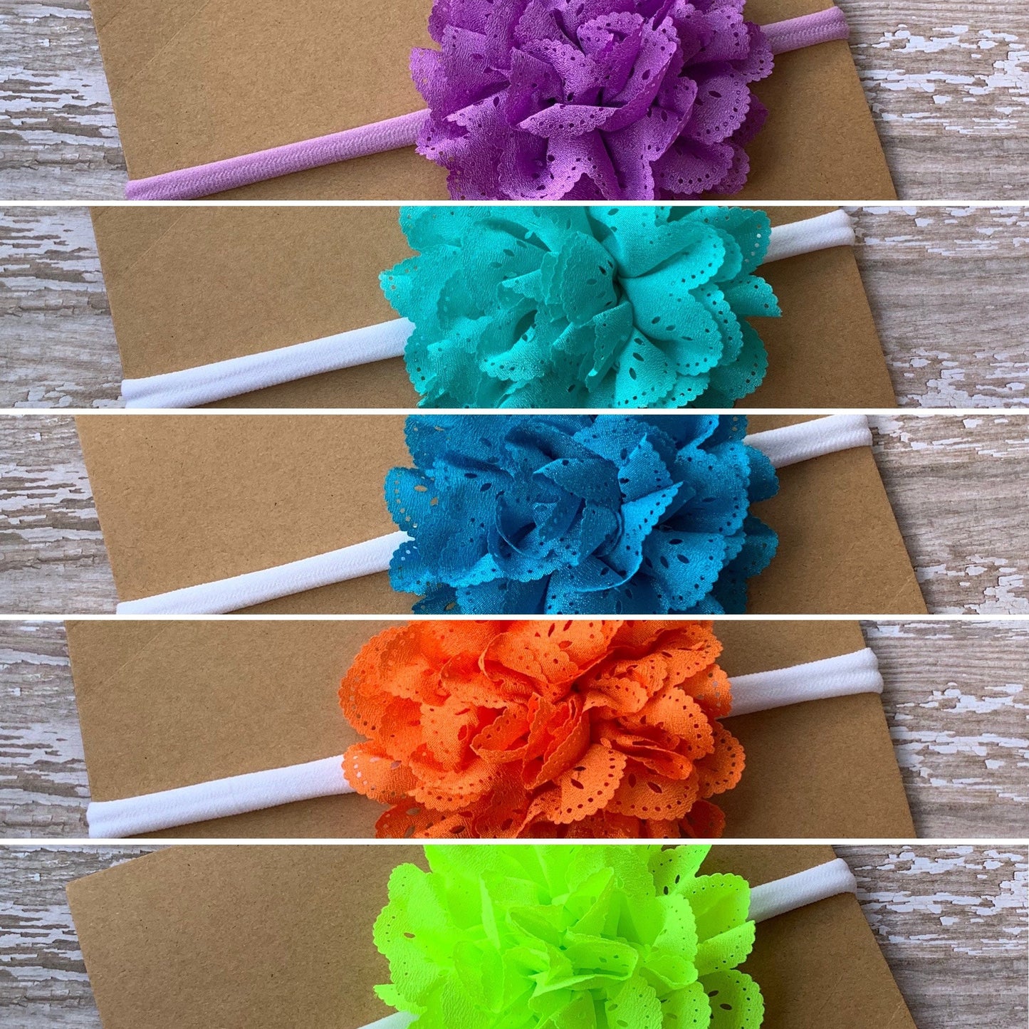 Flower baby headband, you choose color