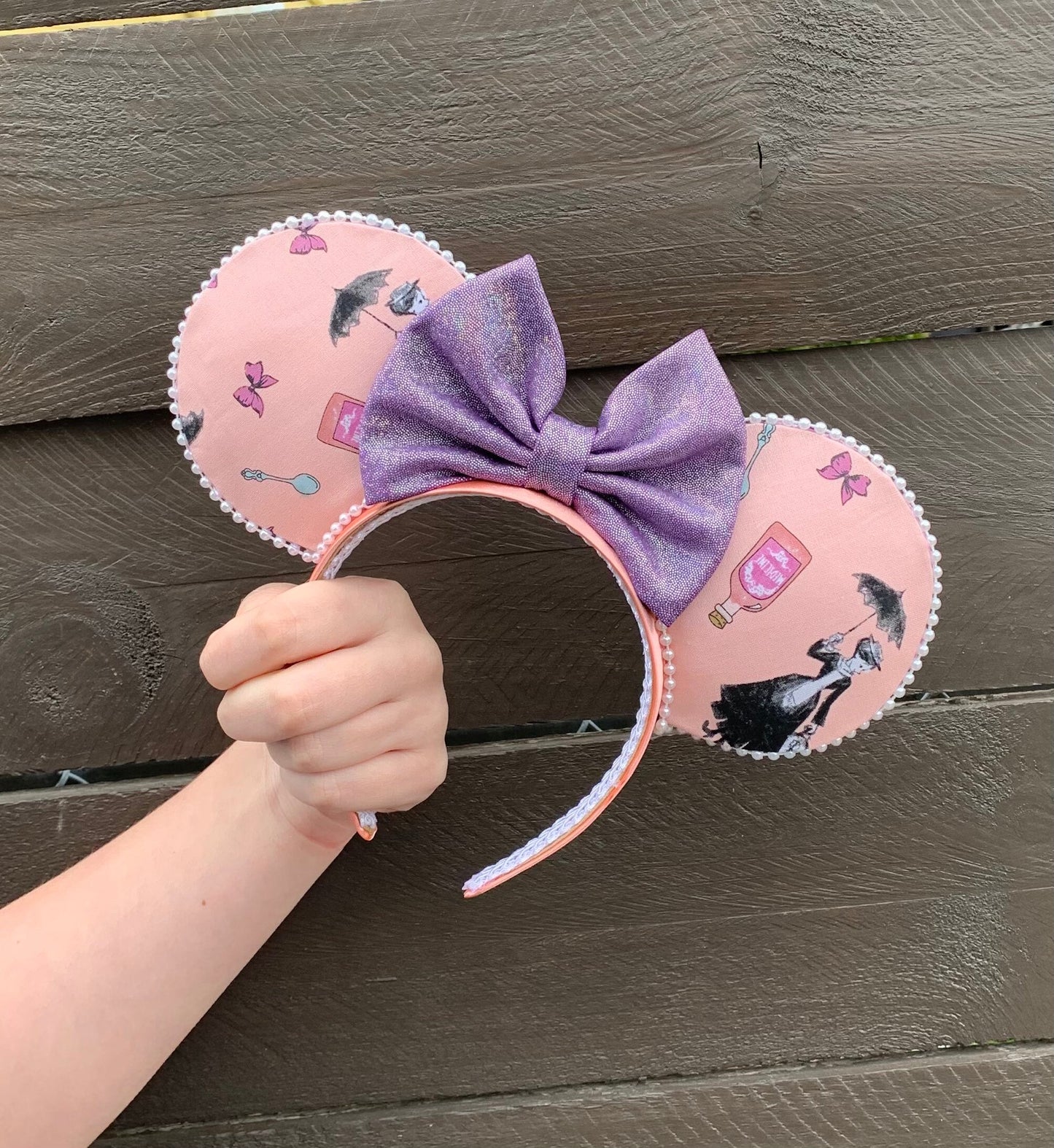 Practically Perfect in Every Way inspired mouse ears