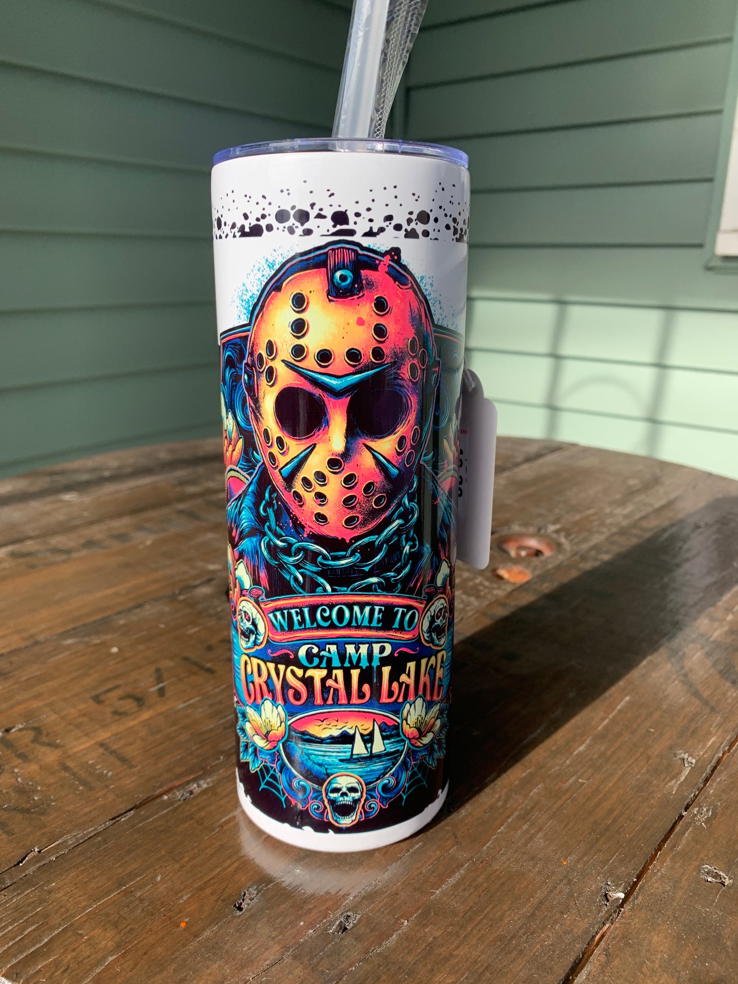 Halloween camp 20 oz Tumbler