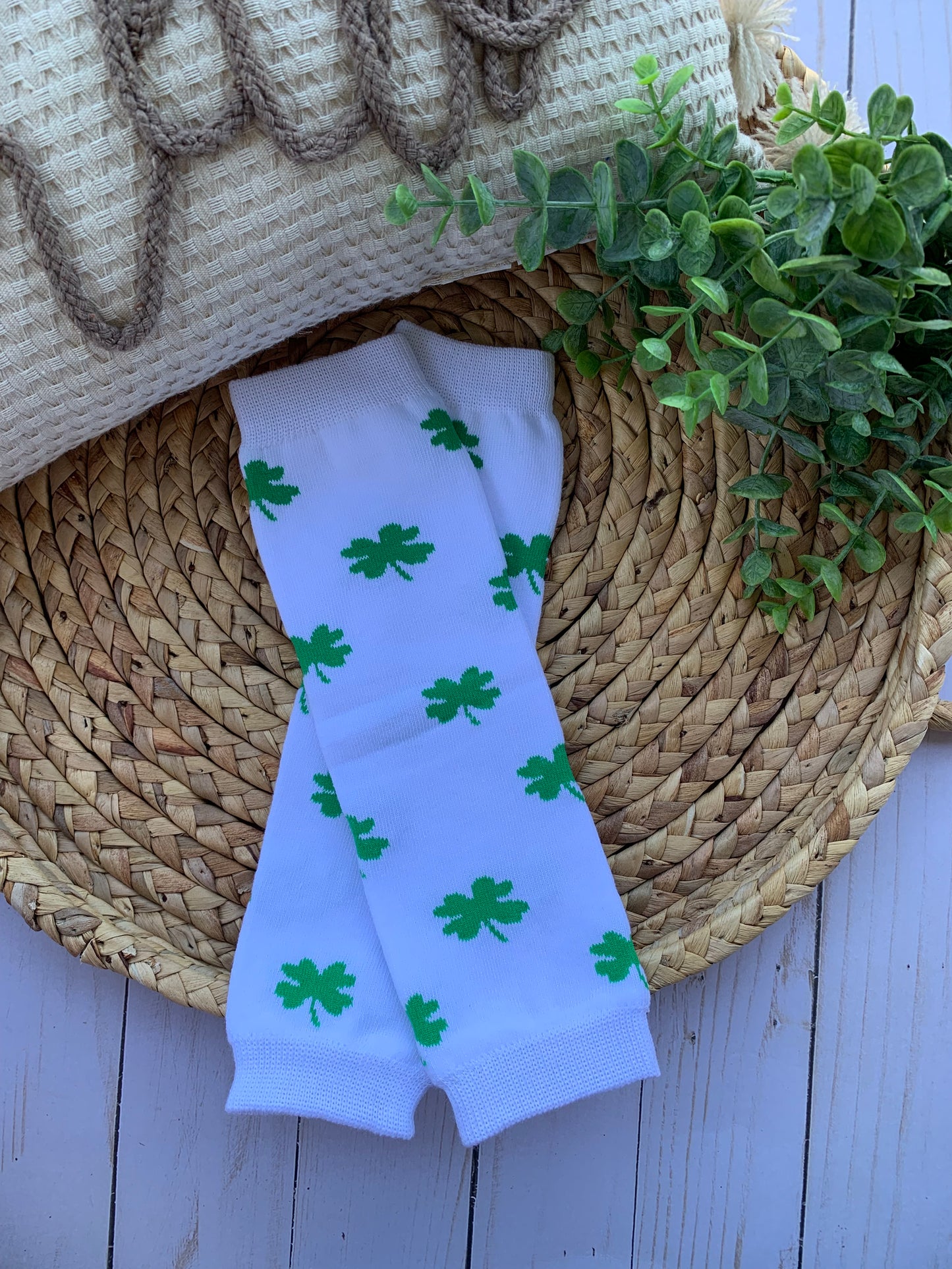 Shamrock Baby legwarmers