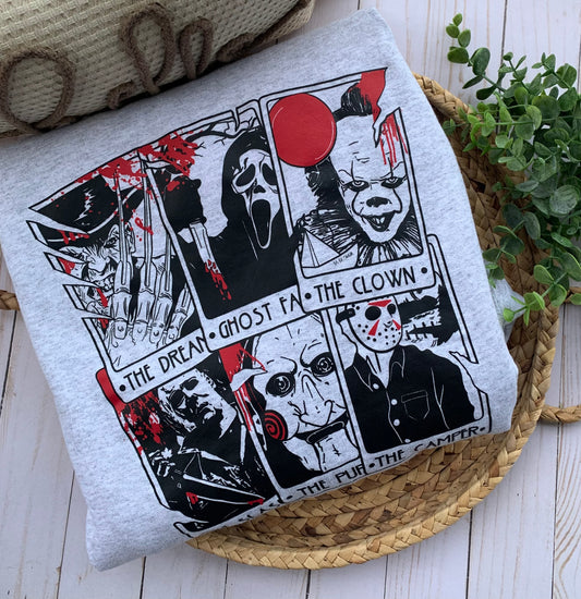 Blood Tarot adult unisex shirt, Halloween Shirt