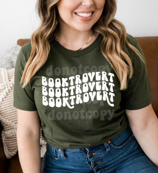 Booktrovert adult unisex shirt