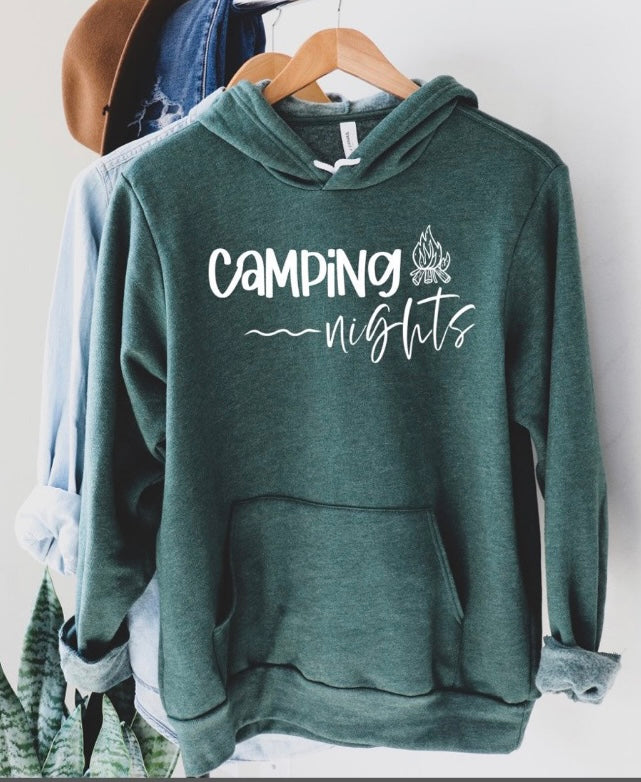 Camping Nights adult unisex shirt