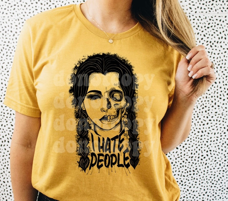 I Hate People adult unisex shirt, Halloween Shirt