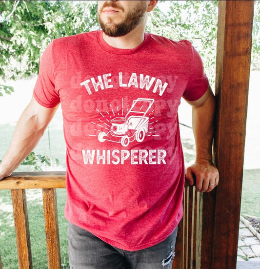 The Lawn Whisperer adult unisex shirt