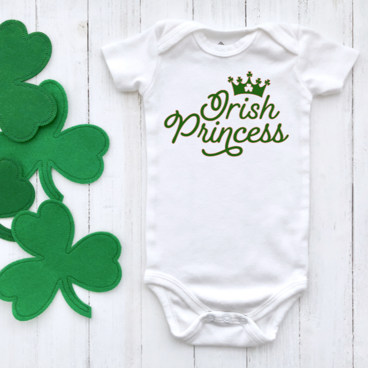 Irish Princess baby bodysuit