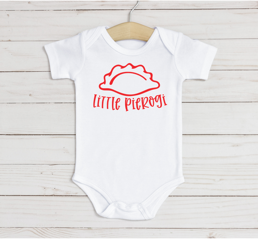 Little Pierogi baby bodysuit