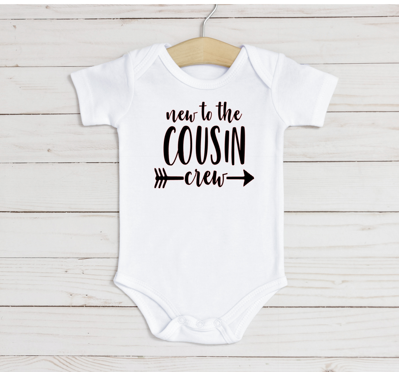 New to the Crew baby bodysuit