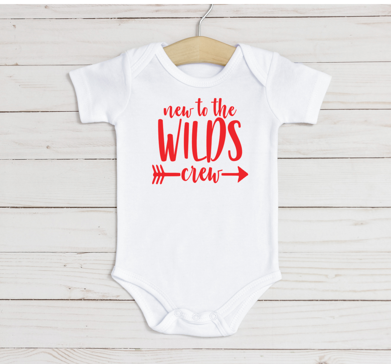 New to the Crew baby bodysuit