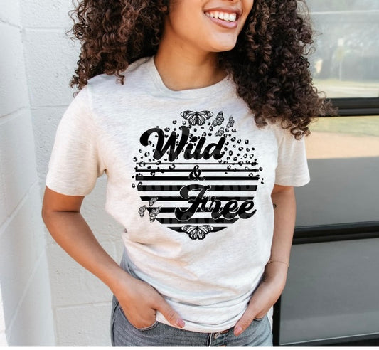 Wild and Free adult unisex shirt