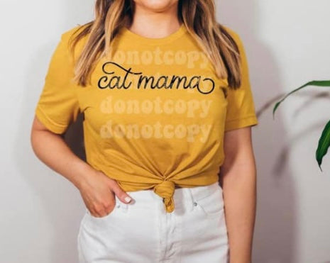 Cat Mama adult unisex shirt