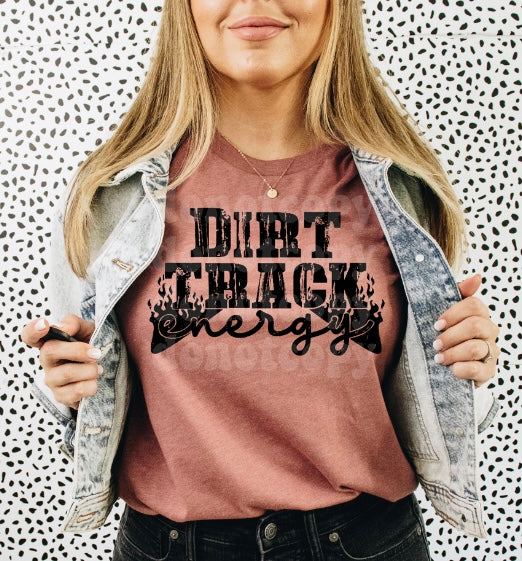 Dirt Track Energy adult unisex shirt