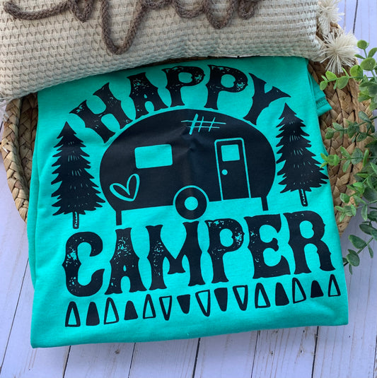 Happy Camper adult unisex shirt