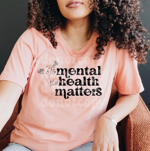 Mental Health Matters adult unisex shirt