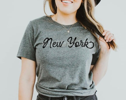 New York adult unisex shirt