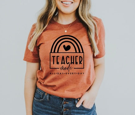 Teacher Mode adult unisex shirt